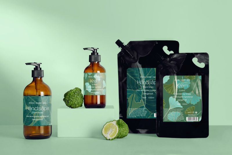 Håndsåpe Bergamott refill